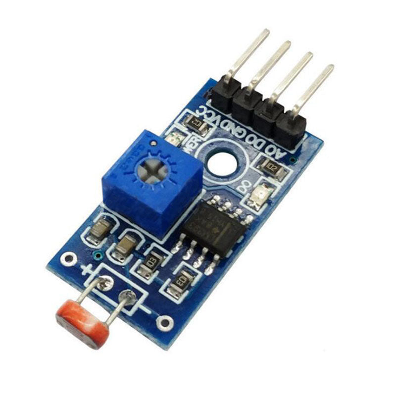 Módulo Sensor De Luz Fotorresistencia (Salida Digital y Analógica)