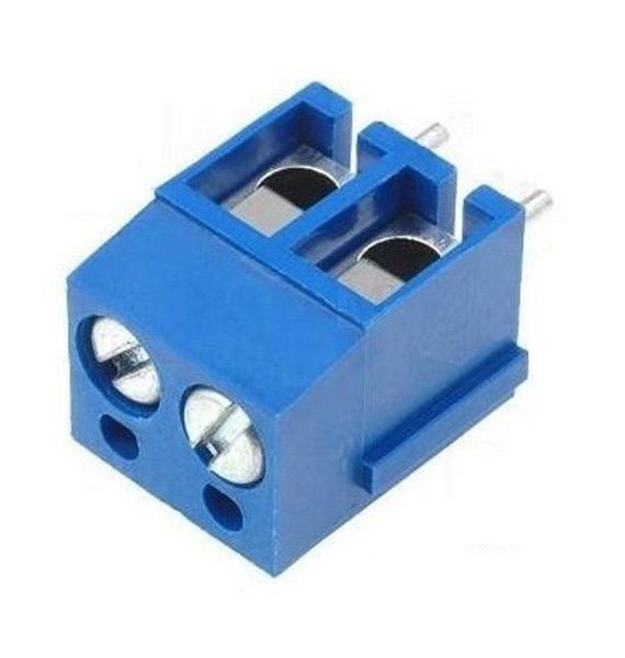 Bornes 2 Tornillo plano