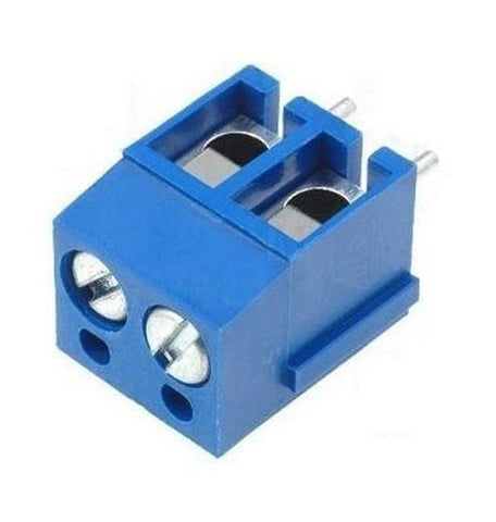 Bornes 2 Tornillo plano