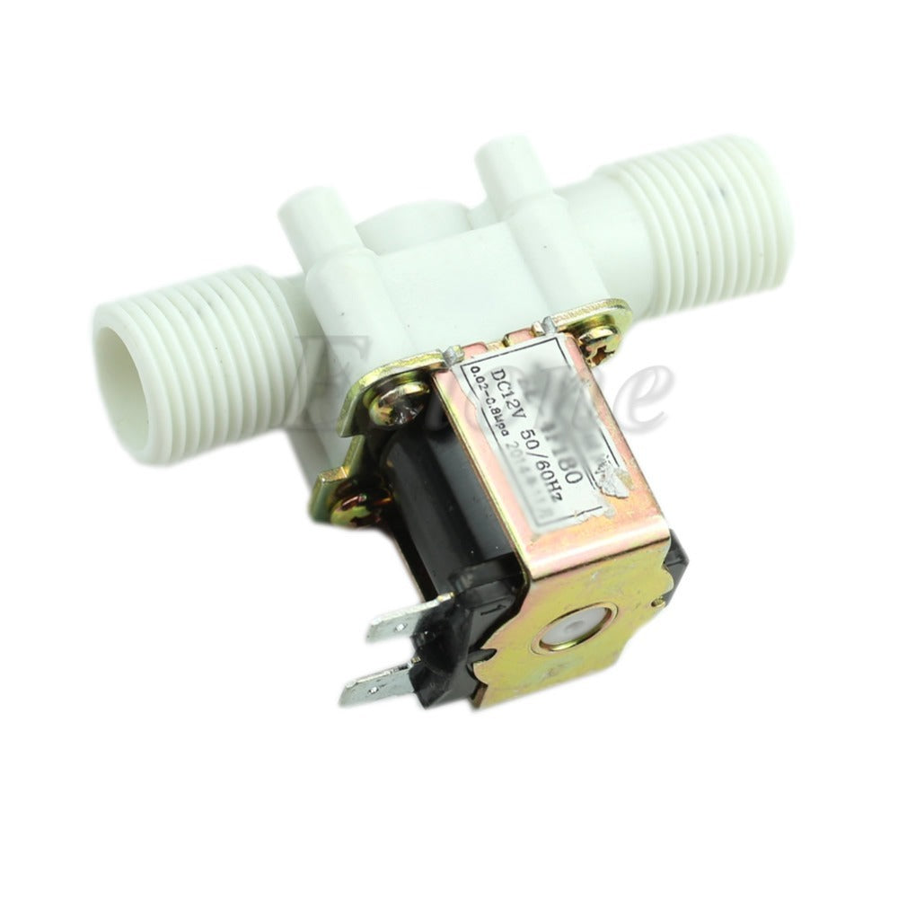 Válvula Agua 12V N/C 1/2"