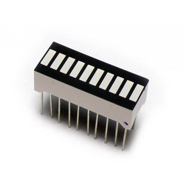 Barra 10 Leds Rojo Ultrabrillante